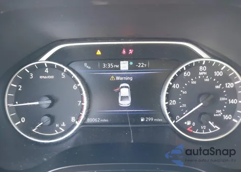 2020 Nissan Maxima Sv Xtronic Cvt z USA, uszkodzony, nr VIN 1N4AA6CV9LC360453